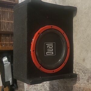 Dual 10 inch subwoofer speaker